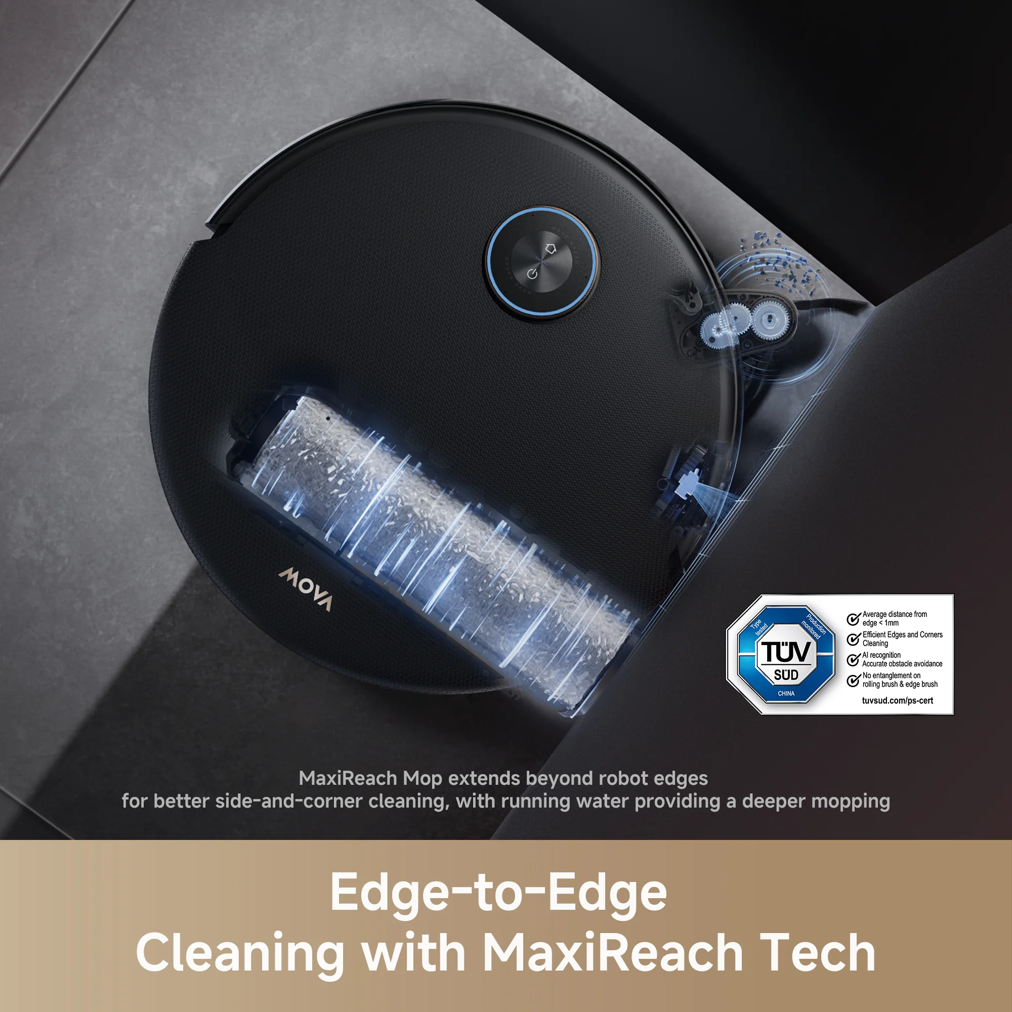 MOVA Z60 Ultra Roller Complete Robot Vacuum - Image 7